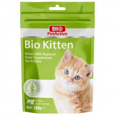 Bio PetActive Milk Replacer For Kittens & Mother 200g, PA322, cat Milk / Drinks, Bio PetActive, cat Food, catsmart, Food, Milk / Drinks